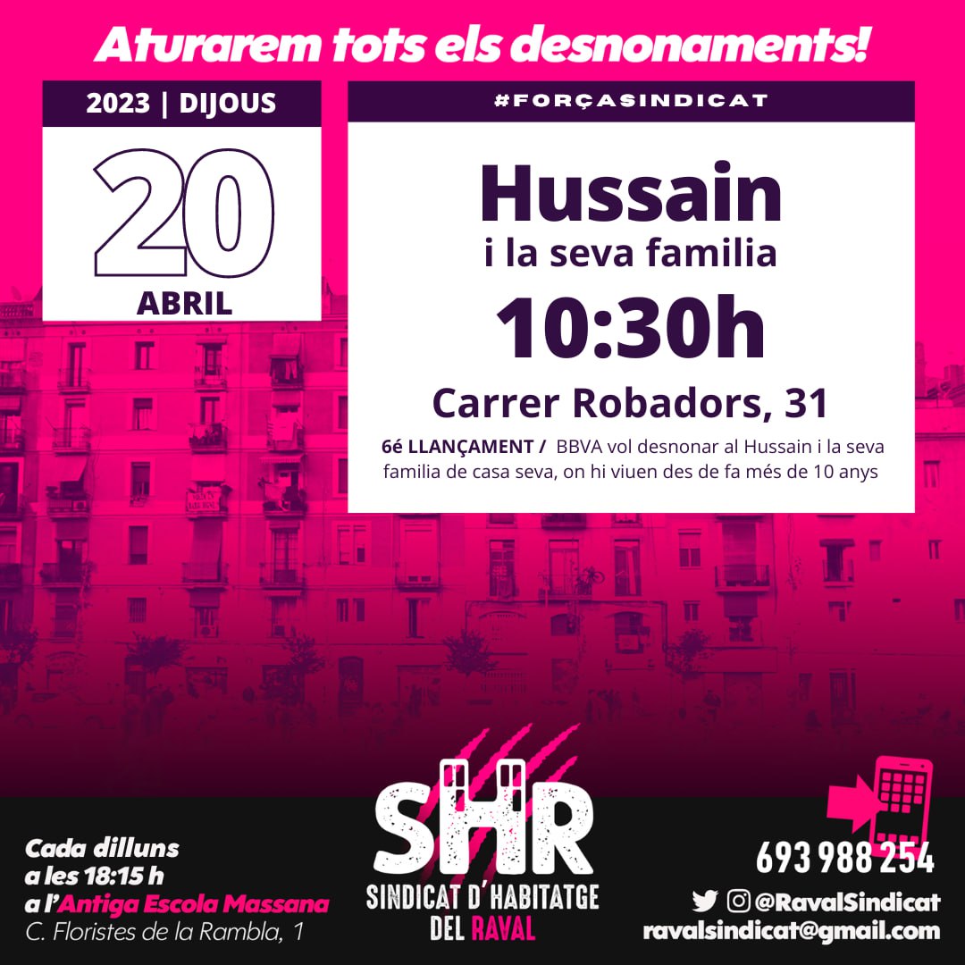 Sindicat Habitatge de Ciutat Vella tweet media