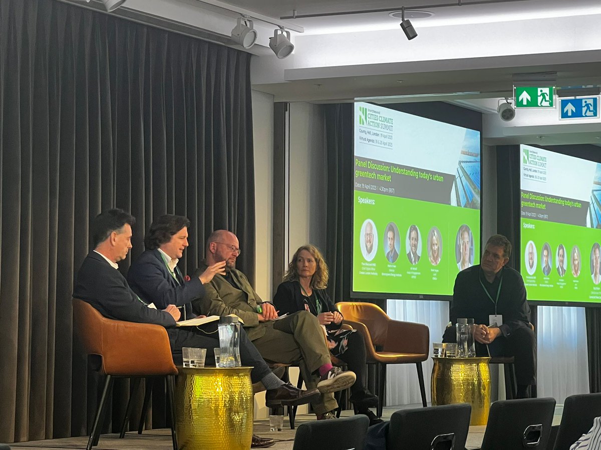 Iotics_News's tweet photo. Show time for @AC_Nicholl. Some great discussion from the panel at @SmartCitiesW #CCAS23 https://t.co/pZXSiduwjP