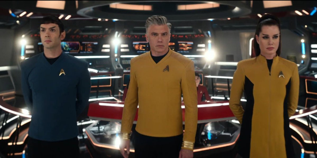 CBR's tweet photo. Star Trek: Strange New Worlds Season 2 debuts a sweeping trailer and gives Spock an awkward new catchphrase.

https://t.co/EEBL8WUK9i https://t.co/nSq8hU1LxY