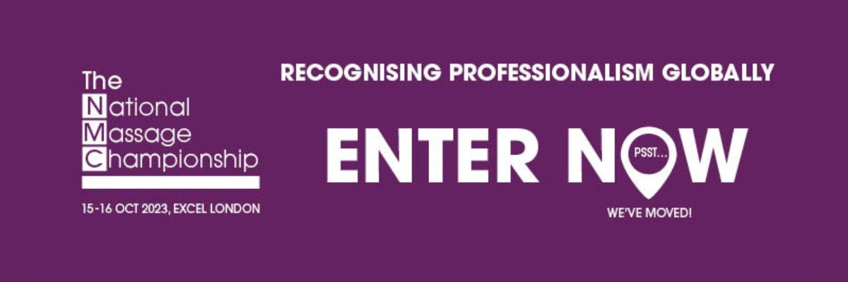 Entries for 5th UK National #Massage championship will open soon! 
#thenmclondon