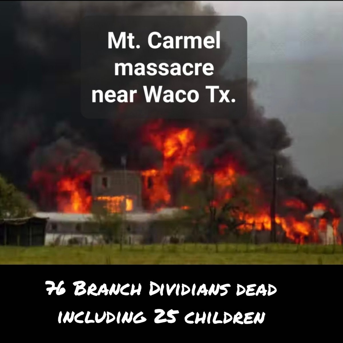 calizonie's tweet photo. @ATFHQ #Violence begets violence.
#SlaughterOfInnocents
is tragic.
#2ndAmendment
#ShallNotBeInfringed
#DefundATF #RepealNFA.
Misguided as he was, #TimothyMcVeigh took down the #MurrahBuilding for a REASON!
He saw it as retaliation for this...๐ฝ https://t.co/epRs1L6I7s