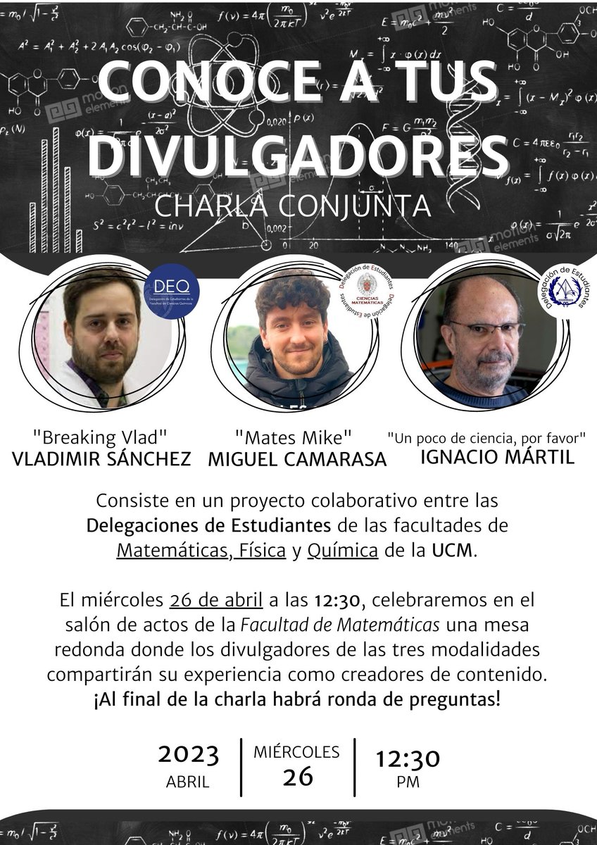 Delegación Químicas UCM tweet media