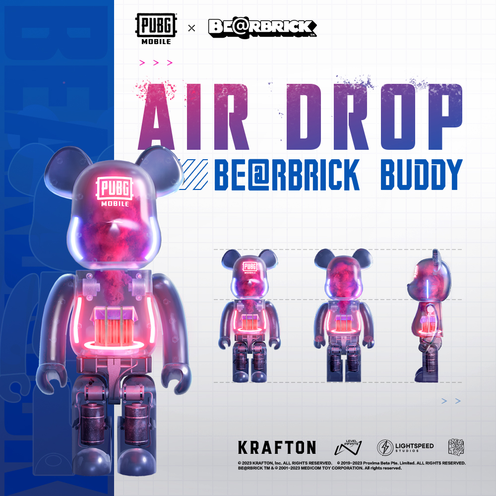 その他 BE@RBRICK PUBG MOBILE Air Drop 400% BE@RBRICK SERIES 50