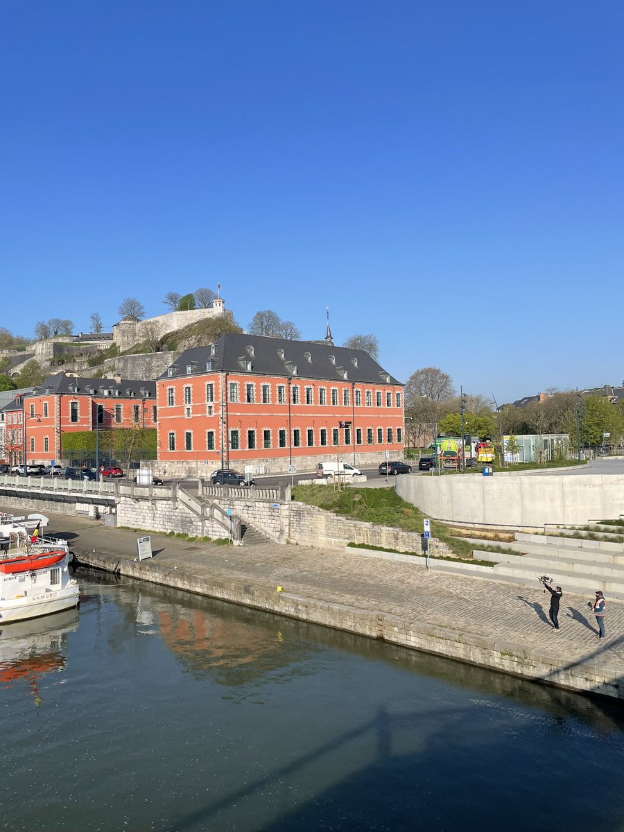 Namur ce matin pour la suite d’un projet sympa