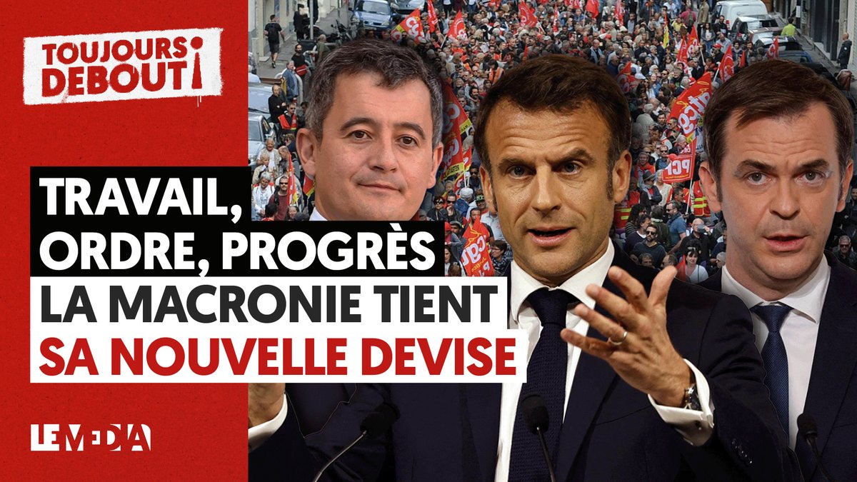 LeMediaTV's tweet photo. ✊TOUJOURS DEBOUT À 18H30✊
👉https://t.co/mguAibmiHV
1⃣Fond de l'info : @LisaLap_
2⃣Entretien d'Actu : Benoit Feuillu (@lessoulevements )
3⃣Entretien d'Actu : @alaingresh (@orientxxi)
#ToujoursDebout #100jours #greve20avril #TravailOrdreProgres https://t.co/OKxQhBNCTt