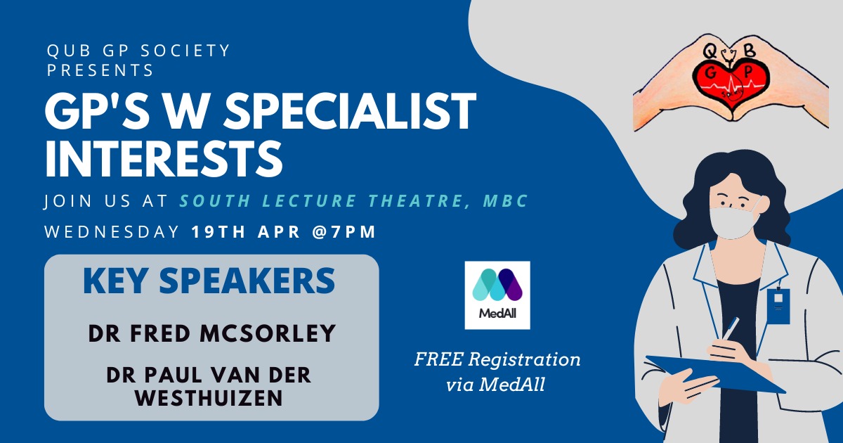 Counting down to tonight's event! See you at 7pm ⚠️⏳ share.medall.org/events/gp-with… @MedAllApp @rcgp_ni @QUBMedEd @BMANI_GP @BMA_NI