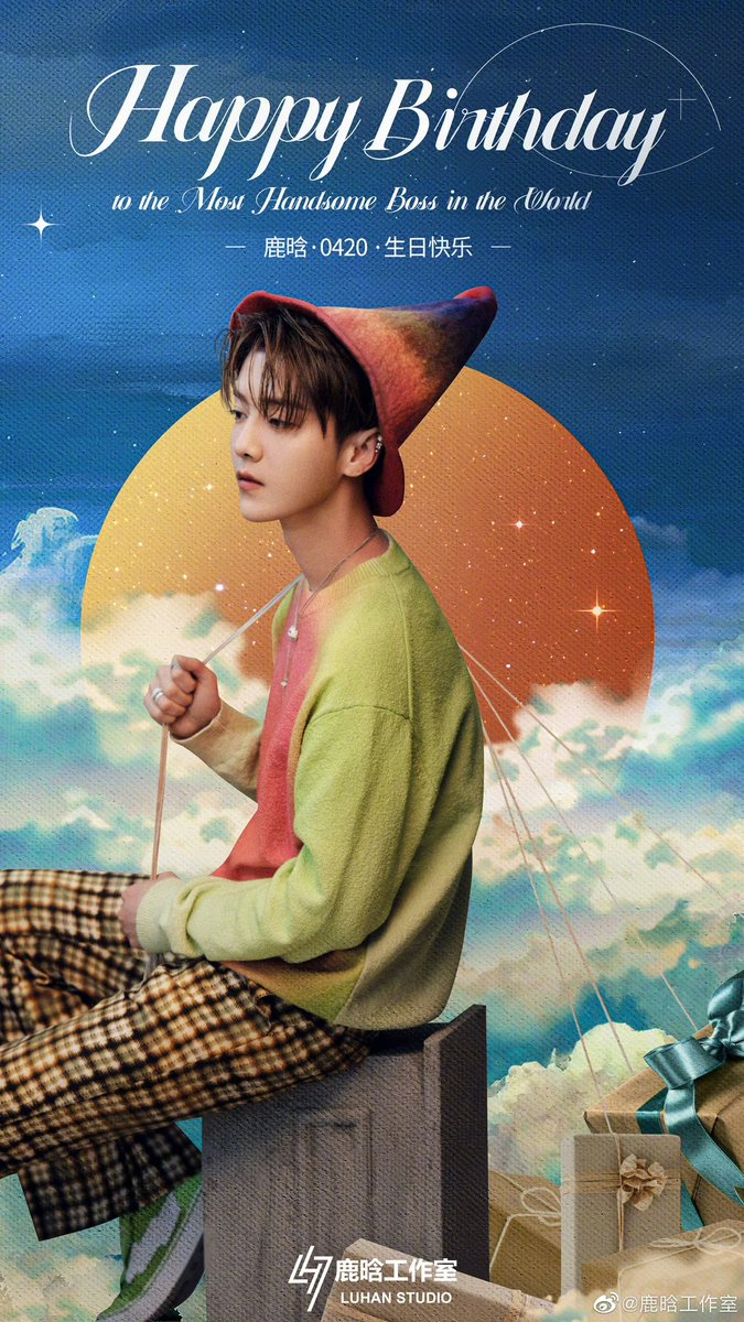 [HBD] 230420 #LuHan Studio’s Weibo update: Always young, always Americano with ice;

Always handsome, always be the stay up late champion... #TheMostHandsomeBossInTheWorld, Lu boss! Happy! Birth! Day! 🎂🎂🎂

Cr. 鹿晗工作室
Link: weibo.com/5460991756/489…

#LuhanBday2023