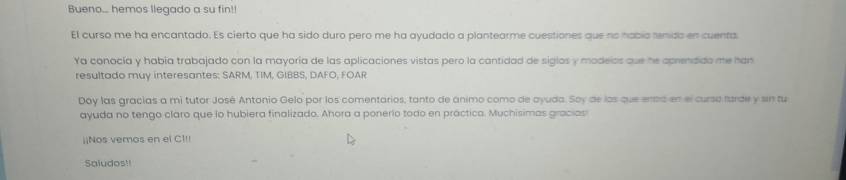 geloclarinet's tweet photo. 6️⃣0️⃣ Participantes 🧑🏻💻👩💻
6️⃣1️⃣0️⃣ Tareas evaluadas ✏️
1️⃣0️⃣ Semanas
#Feedback que dan vida de l@s súper maestr@s🦸♂️🦸♀️ de la formación #CDDB2 que he tenido la suerte de poder guiar y orientar 🧭 en el #AVFP 💻
MIL GRACIAS por vuestro esfuerzo, dedicación y creaciones👩💻🧑🏻💻 https://t.co/GJMnO2yo3S