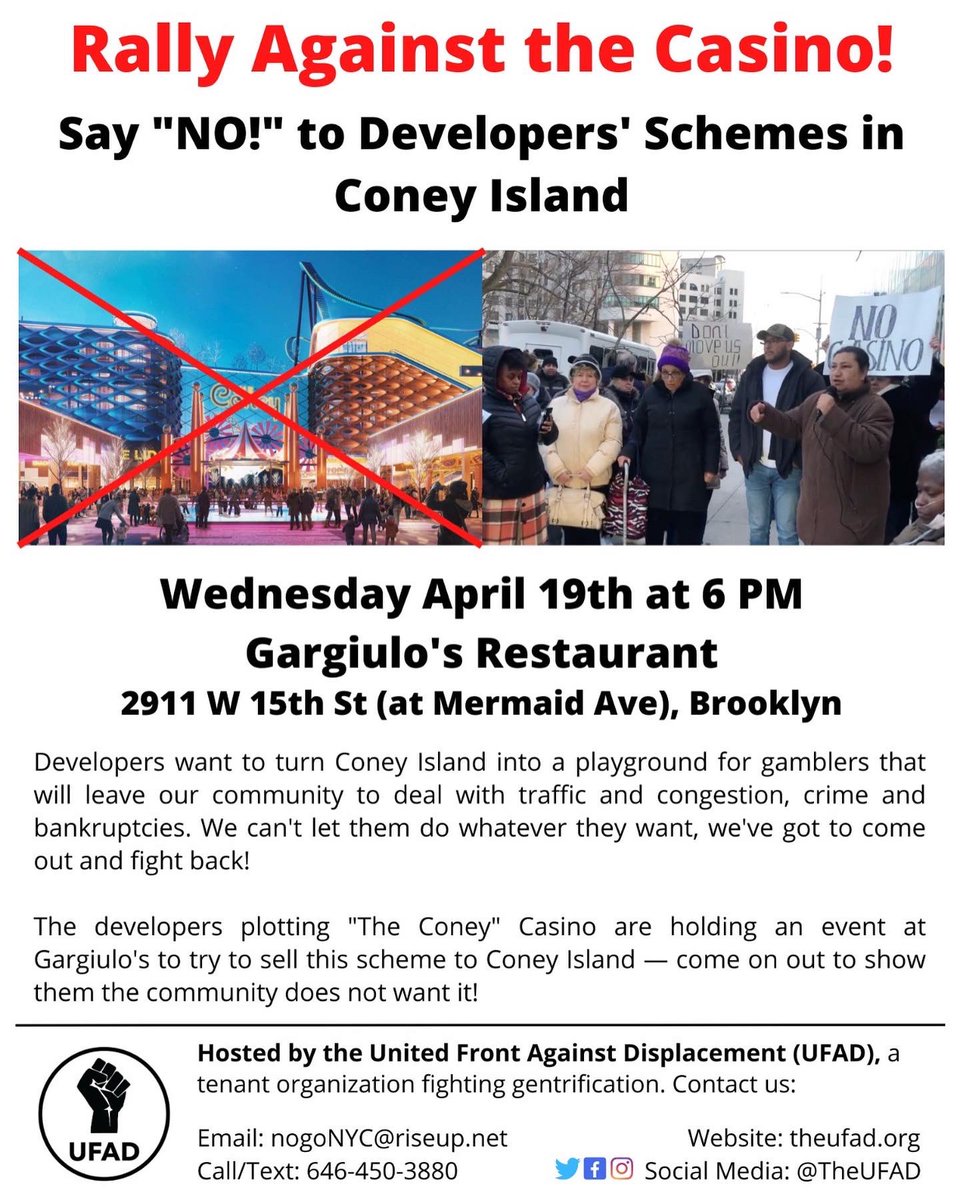 The United Front Against Displacement tweet media