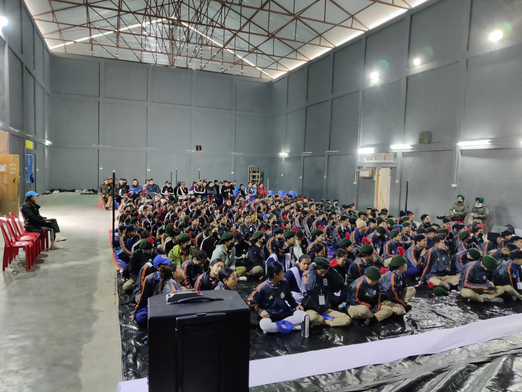 Dulom_K's tweet photo. During first ever Prime Minister Youth Camp &amp; Cycle Rally at Mechuka, Shi-Yomi Distt, Arunachal Pradesh. Gave an interesting presentation regarding Lifestyle Diseases, First aid, HIV/AIDS &amp; Drug Abuse topic to the young future stakeholder of Arunachal Pradesh from various ditt. https://t.co/8NKyWcmwjh