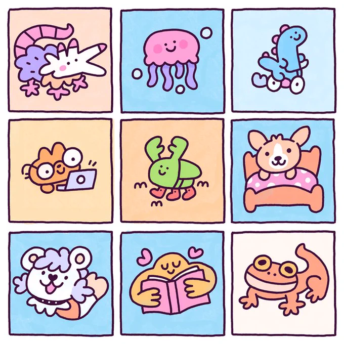 Some recent fellas I drew 