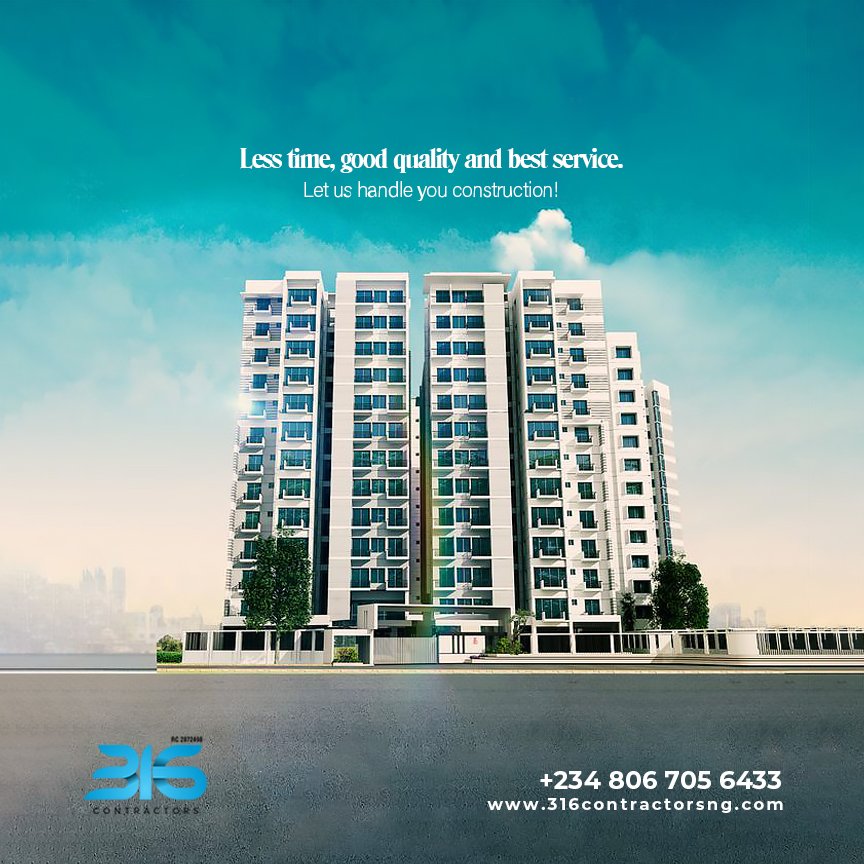 316Contractors's tweet photo. With us, efficiency and effectiveness is assured. Our construction works flawlessly.
We are 316 Contractors!

#316contractors #316contractorsproject #constructionthatworks #building #buildingdesign #buildingconstruction #roadconstruction #realestate https://t.co/K10XMVbmxd