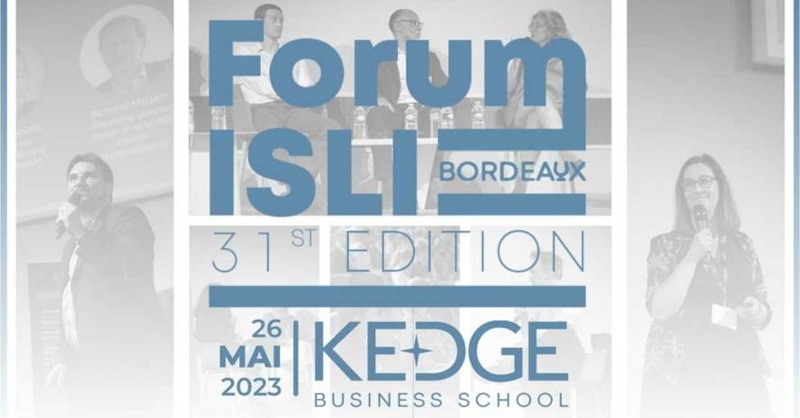 KedgeBS's tweet photo. #ISLIPower 🚚 | La prochaine édition du Forum Supply Chain ISLI se tiendra toute la journée du vendredi 26 mai 2023 sur notre campus de Bordeaux.
Au programme : la Supply Chain zéro carbone 🍃.