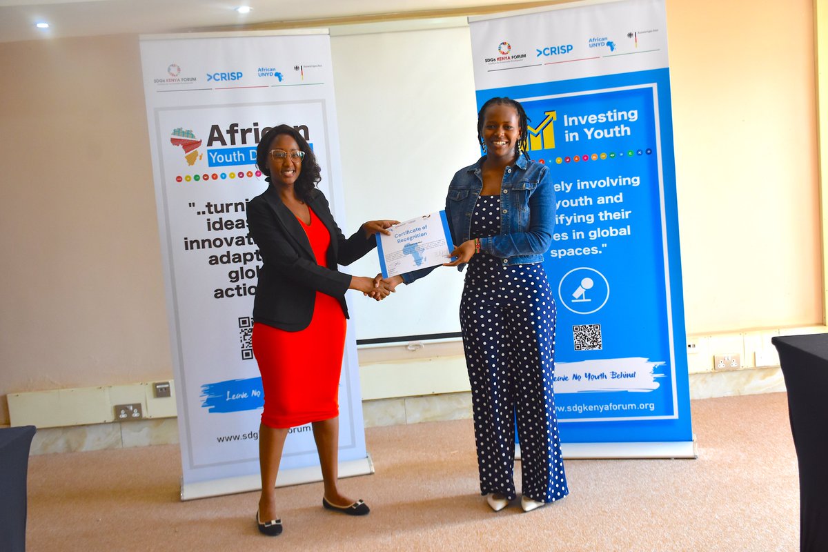 The voices and perspectives of young people are crucial in shaping the future of our world. #UNYD #UN #UNYouth #Kenya