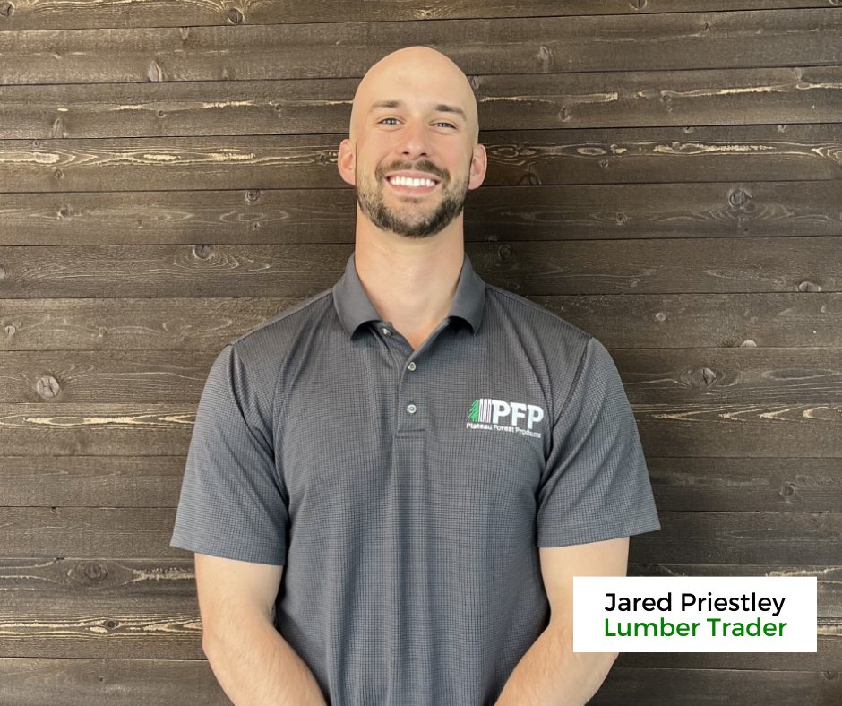 plateaufp's tweet photo. Jared specializes in commodity lumber products, premium SPF, cedar, and panels delivered to your doorstep. He can be reached at jared.priestley@plateaufp.com or (541) 647-5792.
#testimonial #PFPtrading #PFPlife #CareerWithPFP #lumbertrading #PFPproud #GoPFP https://t.co/4QnxEjaPUl