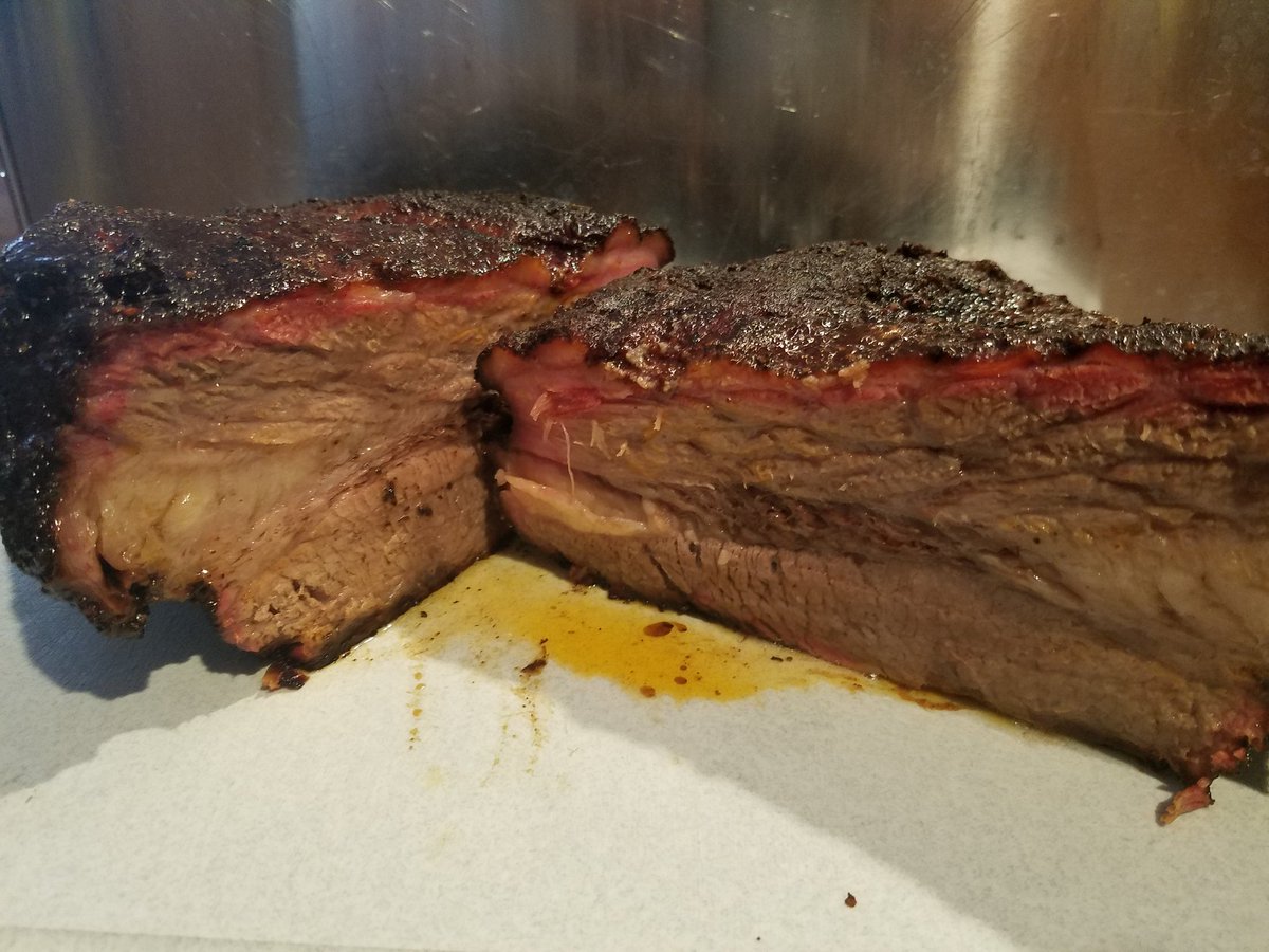 Brisket and Pork is back!  Smoker is fully operational again.  We have our full menu available again. Thank you for your patience and support.