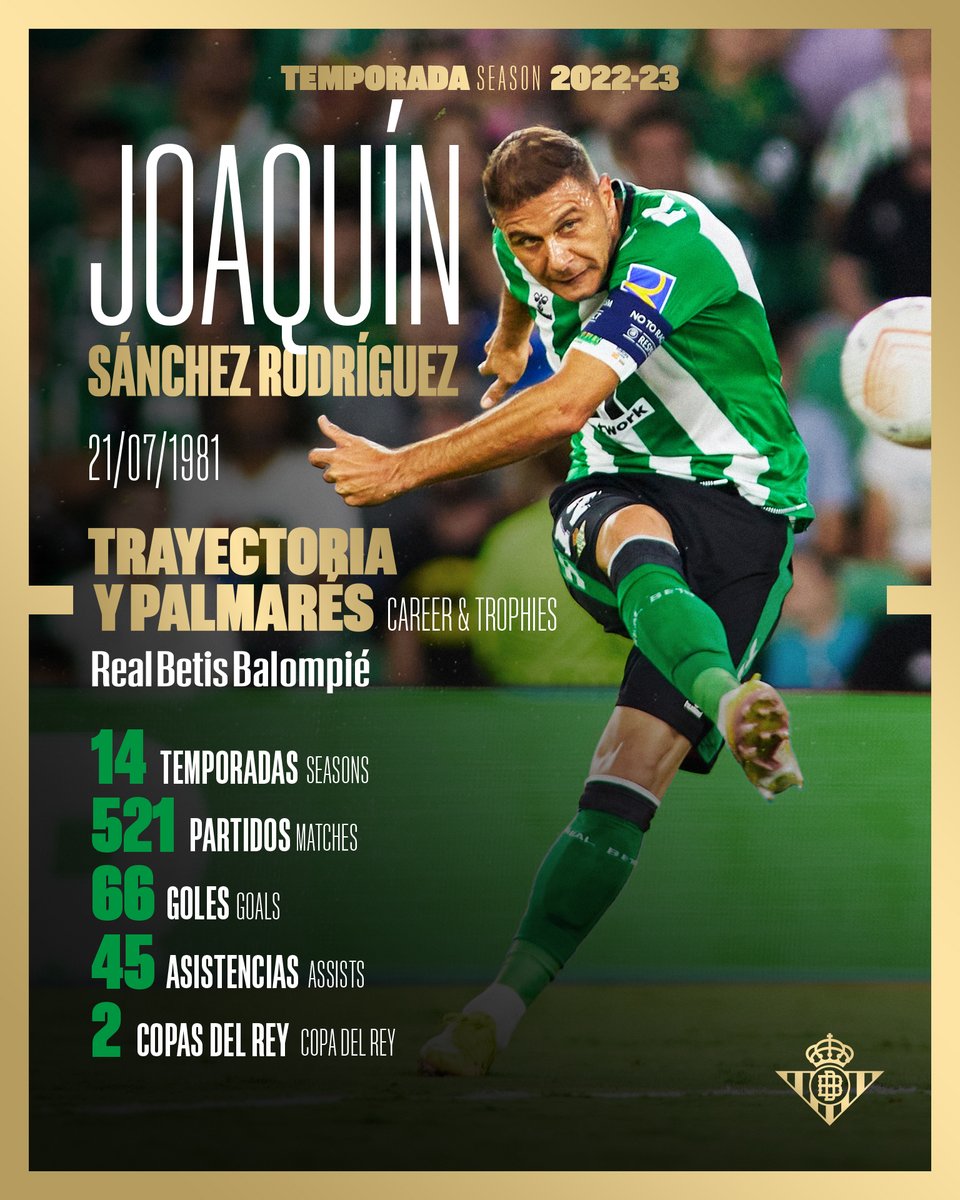 RealBetis's tweet photo. 👏👏👏

Las leyendas son para siempre.

#Joaking https://t.co/UiKka2bm2I