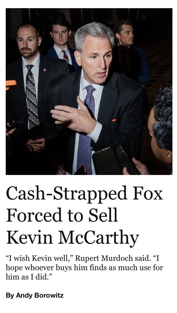 #FoxNewsTrial #FoxNews #FOXNewsLies #DominionvFox 
Kevin McCarthy