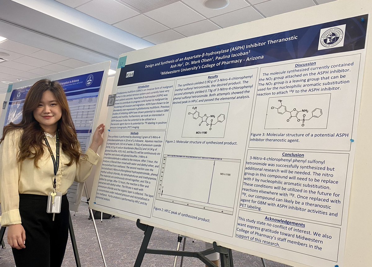Congrats! to our CPG award winners at the 2023 Kenneth A Suarez Research Day! P2 students Stephanie Zidar and Tien (Eric) Su were among the authors who received top honors for Outstanding Oral Presentation. And Anh Ho was awarded Outstanding Poster Presentation for CPG. #MWUproud
