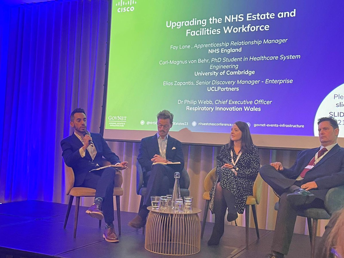 Talking about #NHS workforce development and capabilities building to meet the #NetZero ambition @NHSEstates. What a lively discussion we had with my fellow panel members. And the audience kept us on our toes with some challenging questions! #Sustainability @UCLPartners