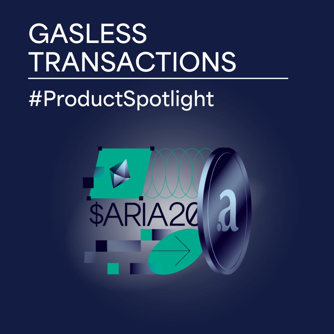 ArianeeProject's tweet photo. Simplicity - our Gasless Transaction feature ensures it, and your consumers will love you for it.  Avoid onboarding friction while supporting scalability and web3 adoption with our Gasless Transaction feature.  #ArianeeSolutions #ArianeeAcademy #FeatureDigest https://t.co/ElA4UhFG3p