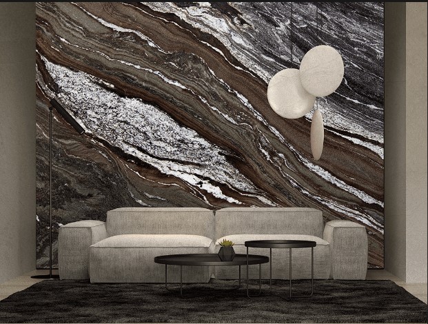 granite_dc's tweet photo. Cosmos has a newly acquired material quarried from Brazil called Winterwood Quartzite. It features shades of brown flowing through the stone like a river, with ripples of green shades, black, and crystal-white veins. This bold stone would make a spectacular kitchen countertop. https://t.co/89FMbusivC