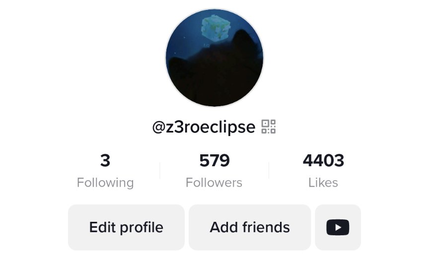 _z3roeclipse's tweet photo. My channel on tiktok is skyrocketing, wth man 
Thanks so much everyone! https://t.co/ByzpNOwTvr