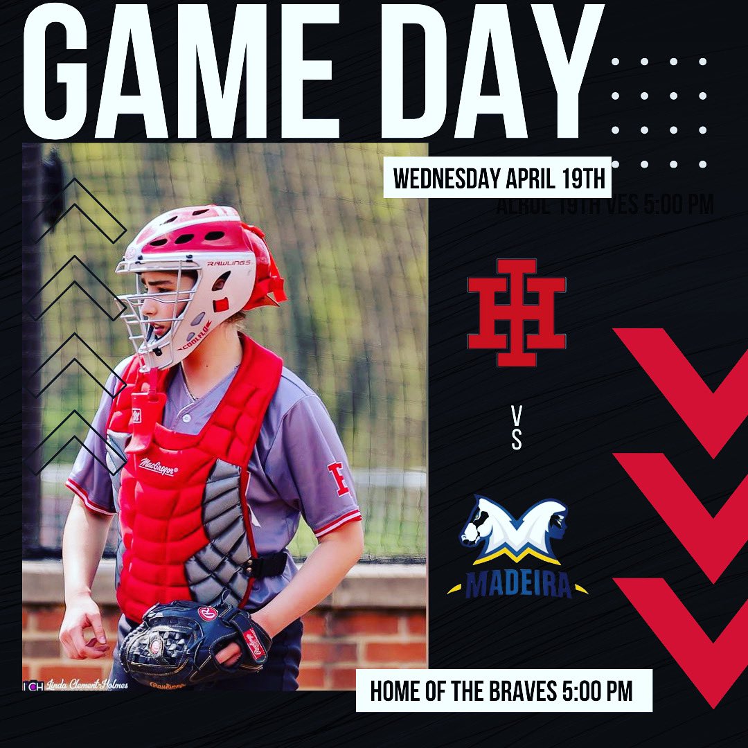 We will see you tonight at the Home of the Braves Stadium while we compete against CHL opponent Maderia Amazons! #wearebraves #wontbackdown