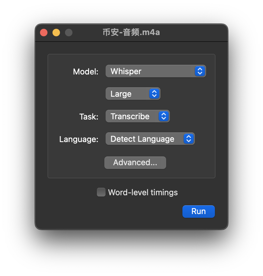 real_pangbaijun's tweet photo. OpenAI 的 Whisper 人工智能生成字幕太牛逼了，准确率 99.9999%。刚刚导个视频，全程只改了 3 个字，第一次有这么爽的体验。

过去用剪映和一系列付费平台来做字幕，后期还需要仔细校对和调整，特别痛苦，现在用完回不去了🤣

https://t.co/5HHHsY51k4 https://t.co/djUztVsEcD