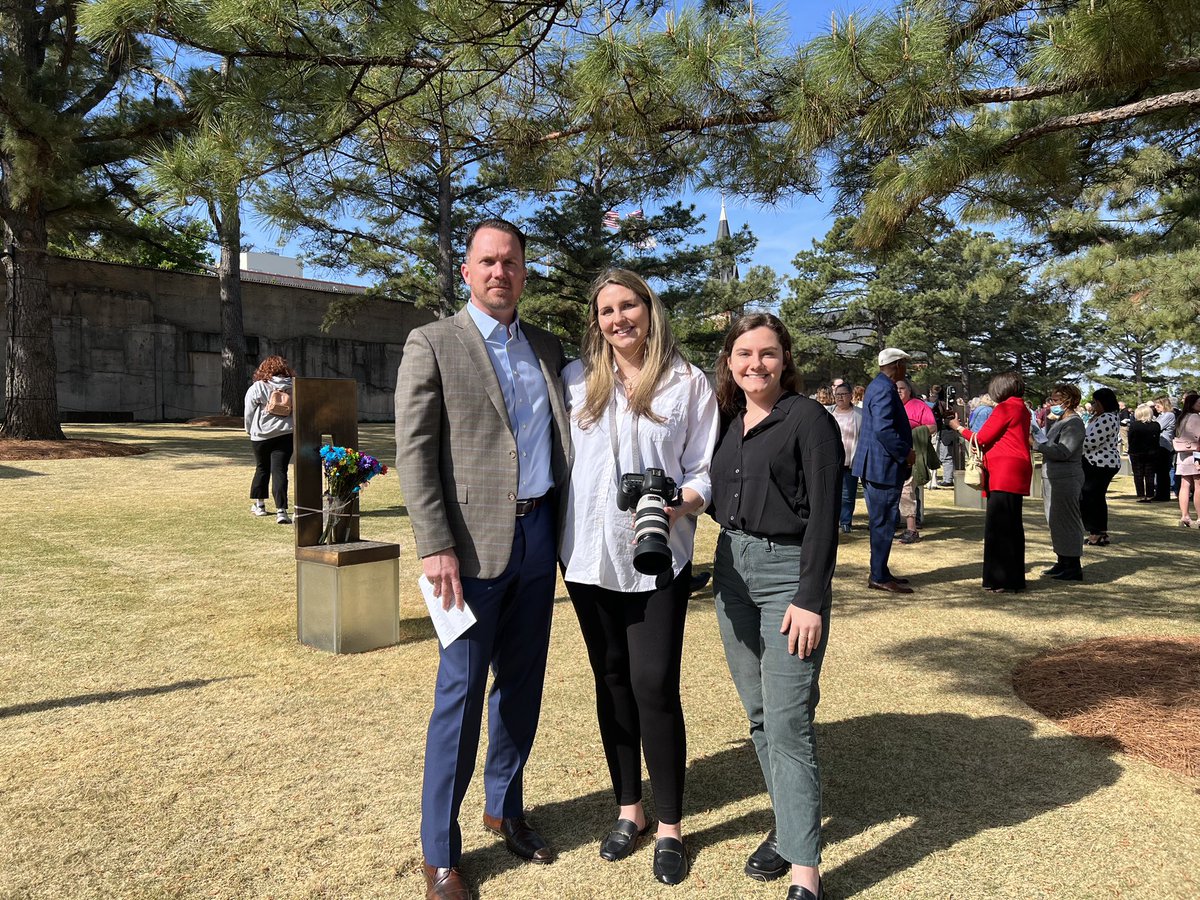Such a powerful experience this morning at the <a href="/OKCNM/">OKC Memorial</a> honoring the 168 lives so needlessly lost 28 years ago today. Very proud of our friends from <a href="/candorpr/">Candor</a> doing the important work of supporting, sharing and promoting this important cause. Never forget.