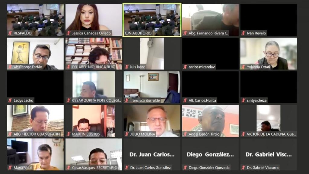AsoJuecesEc's tweet photo. #AEMAJenAcción Comunicamos que se reinstaló la audiencia de la Acción de Protección presentada por el Dr. @teran_wilman, presidente del @CJudicaturaEc

La #AEMAJ asiste en calidad de Amicus Curiae y es representada por el estudio jurídico de la Dra. @JessicaCanadas https://t.co/c2jtHSSVQd