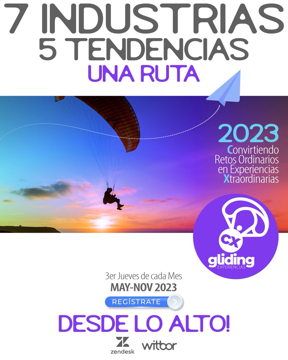 WitborOK's tweet image. Si tu y tu empresa están enfrentado retos de Transformación Digital para mejorar las Relaciones Con Tus Clientes en tiempos de turbulencias y condiciones adversas es hora de volar.  REGÍSTRATE YA!

zurl.co/RcTm