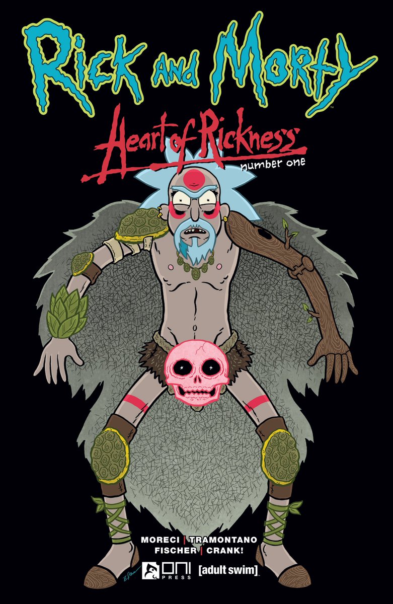 wuvableoaf's tweet photo. I did a 'Rick and Morty' variant cover for @OniPress! It's Savage Rick, aping the Oaf's kitty undie pose! You can find more info about the upcoming mini-series "Heart of Rickness", coming out this July, right here: https://t.co/NrDYNOmWRZ https://t.co/b9iEnMpw0o