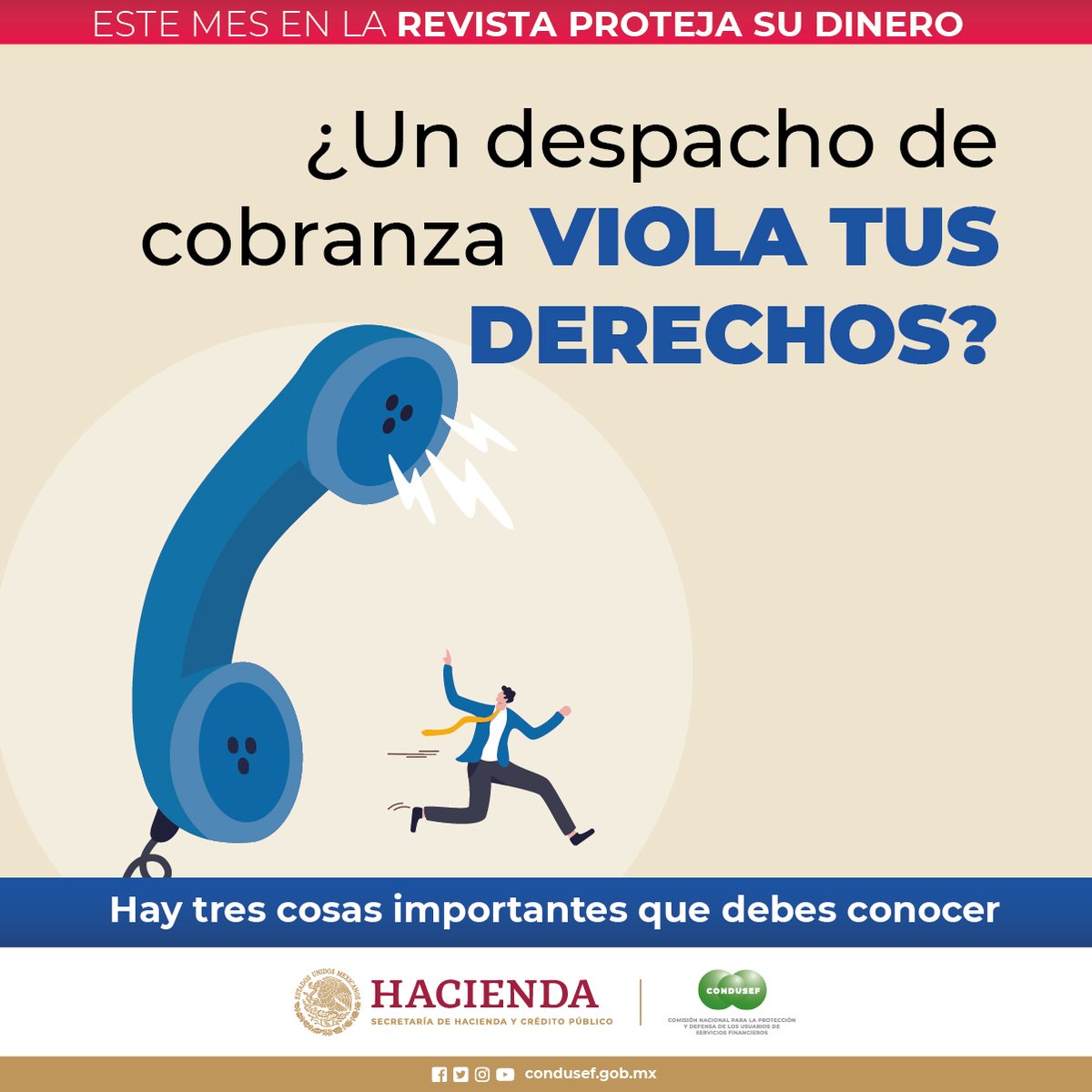 CondusefMX's tweet photo. ¿Tienes conflicto con algún despacho de cobranza?
En este artículo de la revista #ProtejasuDinero te contamos acerca del #REDECO el Registro de Despachos de Cobranza.
¿Quieres saber más?
Entra a:
https://t.co/IfVj7T7LZ9 https://t.co/HDWBJd77Vb