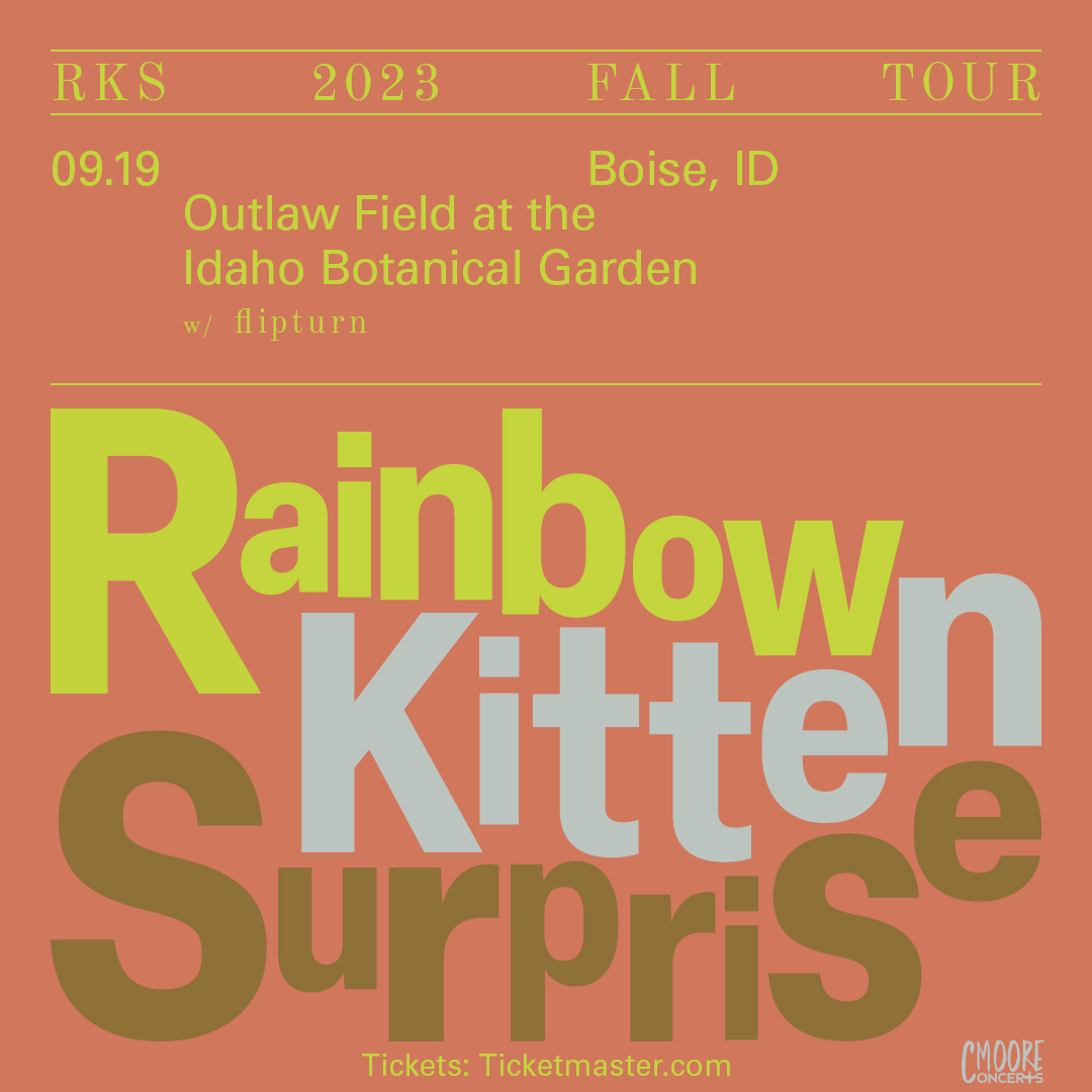 Knitting Factory Entertainment (@knittingfactory) on Twitter photo Low Ticket Warning!⚠️Tickets for <a href="/RKSBandOfficial/">Rainbow Kitten Surprise</a> September 19th on Boise's #OutlawField are almost sold out! Get yours now at <a href="/Ticketmaster/">Ticketmaster</a> Low Ticket Warning!⚠️Tickets for <a href="/RKSBandOfficial/">Rainbow Kitten Surprise</a> September 19th on Boise's #OutlawField are almost sold out! Get yours now at <a href="/Ticketmaster/">Ticketmaster</a>
