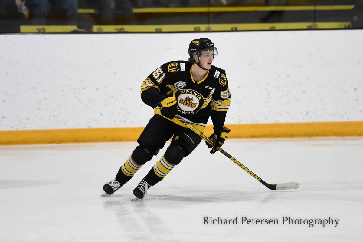 We're happy to announce three-year Hawk Alex Johnson has committed to the University of Wisconsin Stevens Point to continue his hockey career and get an education at the Div. 3 school.

Congratulations AJ!