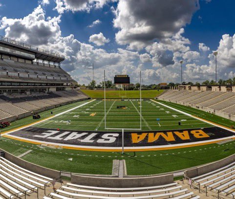 John_Randle34's tweet image. After a great conversation with @CoachJames44 I’m blessed to receive an offer from Alabama state university @erob50 @BamaStateFB