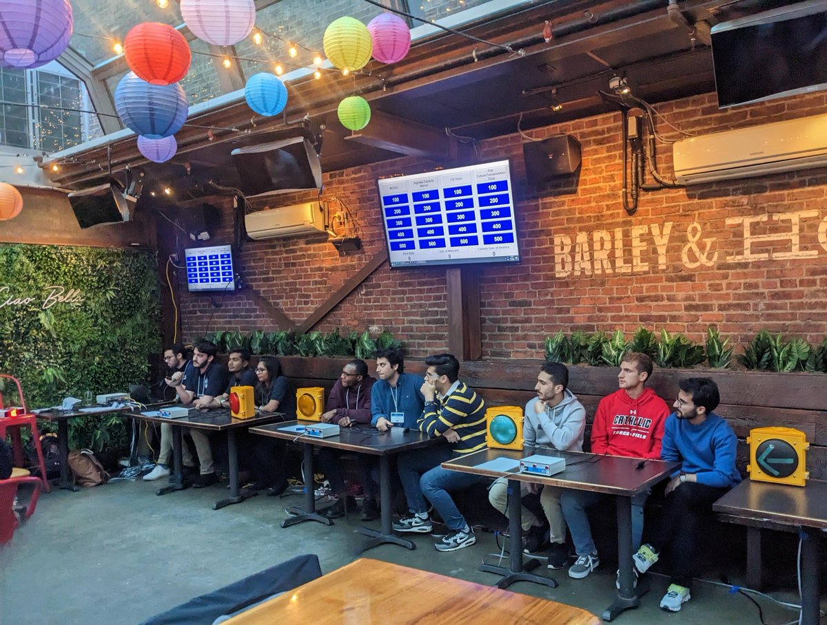 ITETrafficBowl's tweet photo. Congrats to @PennStateITE for advancing to the #ITEPortland2023 Comp from the Mid-Colonial Traffic Bowl! Good work to WVU, Catholic Uni of America, Maryland, U-Pitt, & Howard/Morgan State Joint teams for having a great showing and some really close calls. #WDCSITE @ITEhq https://t.co/b2cpmL0Z3O