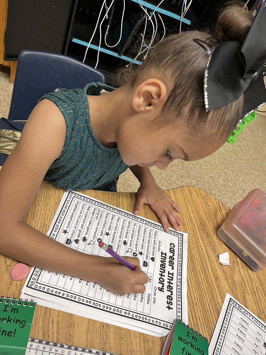 Career week is in full swing <a href="/HydeElem/">Hyde Elementary</a> and today students took an interest inventory and dresses up as what they want to be when they grow up. I spy two future school counselors, a nurse and a model. <a href="/SydneyShavnore/">Syd</a> <a href="/HydePrincipal/">Hyde Principal</a> #gowarriors #makeadifference