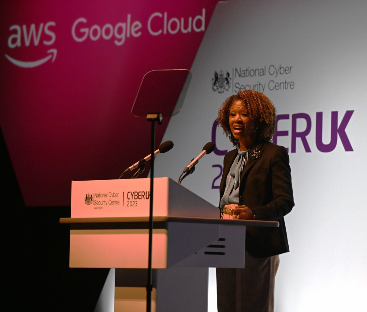 Thank you @NCSC and #CYBERUK23 for inviting me to speak today. “We must define and pursue an affirmative vision for the future of our shared digital ecosystem - a vision that recognizes that cyberspace’s true purpose is to enable all of the amazing things we want to do.”