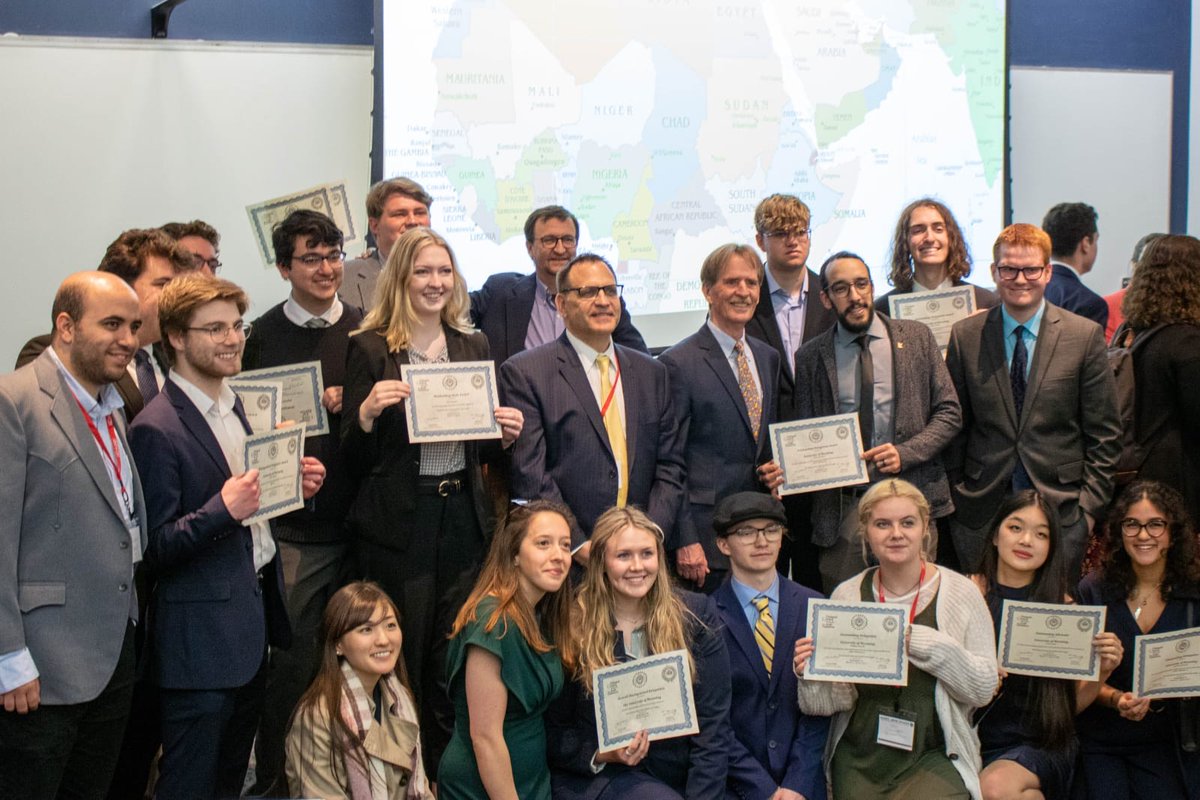 Congratulations to the award-winning students from <a href="/UWyonews/">UWyo News</a> who represented the 🇦🇪 at the National University Model Arab League Program hosted by @ncusar at <a href="/GWtweets/">GW University</a>. 

Thank you to their faculty and academic advisors who prepared them well!