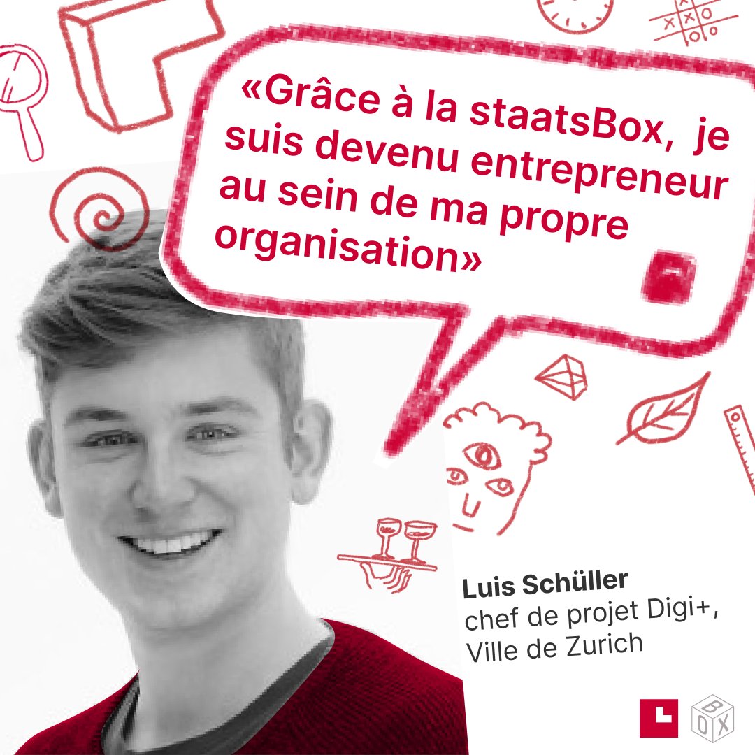Nous avons mis notre staatsBox à disposition des employé(e)s de l’administration publique gratuitement🥳. Luis Schüller a beaucoup bénéficié de cet outil. La staatsBox n'attend plus que d’être commandée par d'autres courageux employé(e)s.

Pour commander: lnkd.in/eJTyZzJr