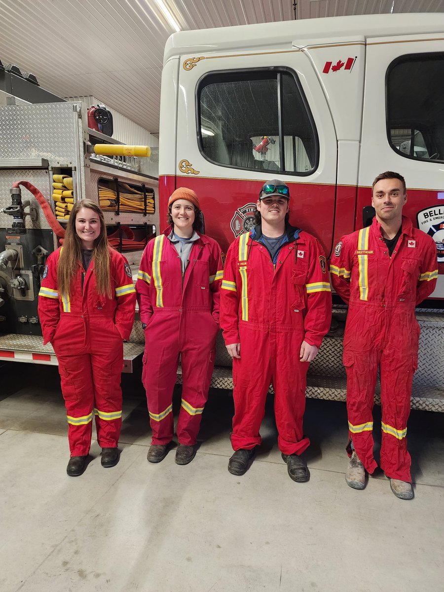 In addition to the Station 4/5 new recruits last night, please join me in welcoming BFES Station 3 Probationary Firefighters Annabelle Sine, Jeanette Heffernan, Matt Langevin &amp; Joseph Kehoe.  Missing was Michael MacChesney