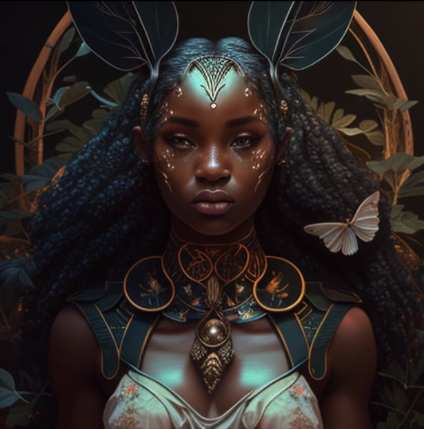 thesugaplummgod's tweet photo. I’m always learning about myself…I am a Wooden Rabbit✨✨✨#AbayomiTheGoddess @TheYomiCrystal #thecrystalgoddess #goddessgrowthenergy #yomiandMidjourney @midjourney #goddessAIArt #AIArt #AIArtist #iamyomi #iamthegoddess #thegoddessspeaks #mewespeaktherapy #iamthependulum #iamall https://t.co/eslTcyJcxr