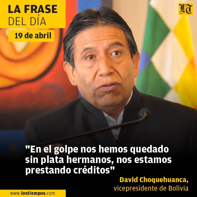 LosTiemposBol's tweet photo. ¿Qué opina de la #frasedeldía? https://t.co/6tD5P6IaZR