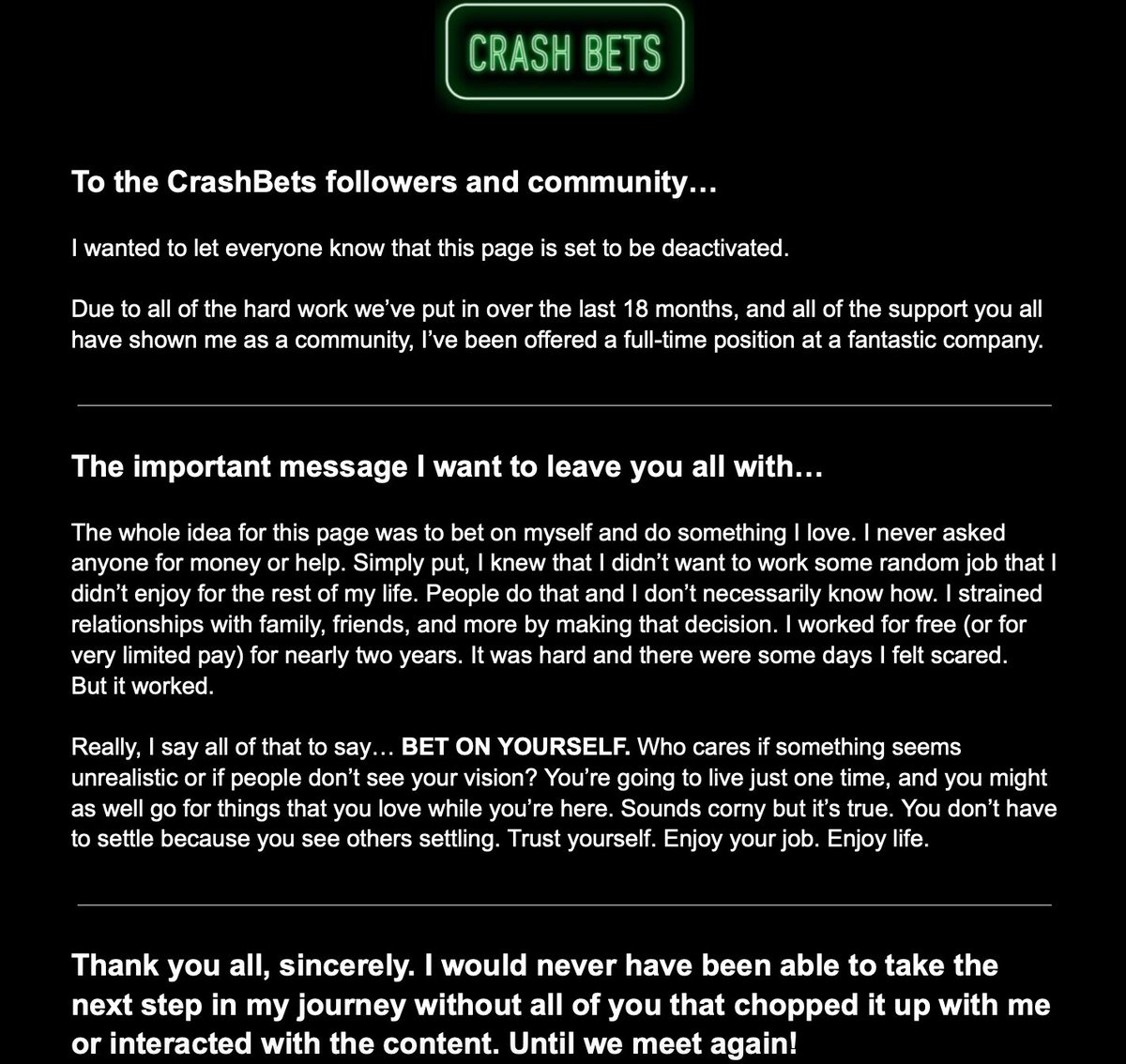 CrashBets tweet media