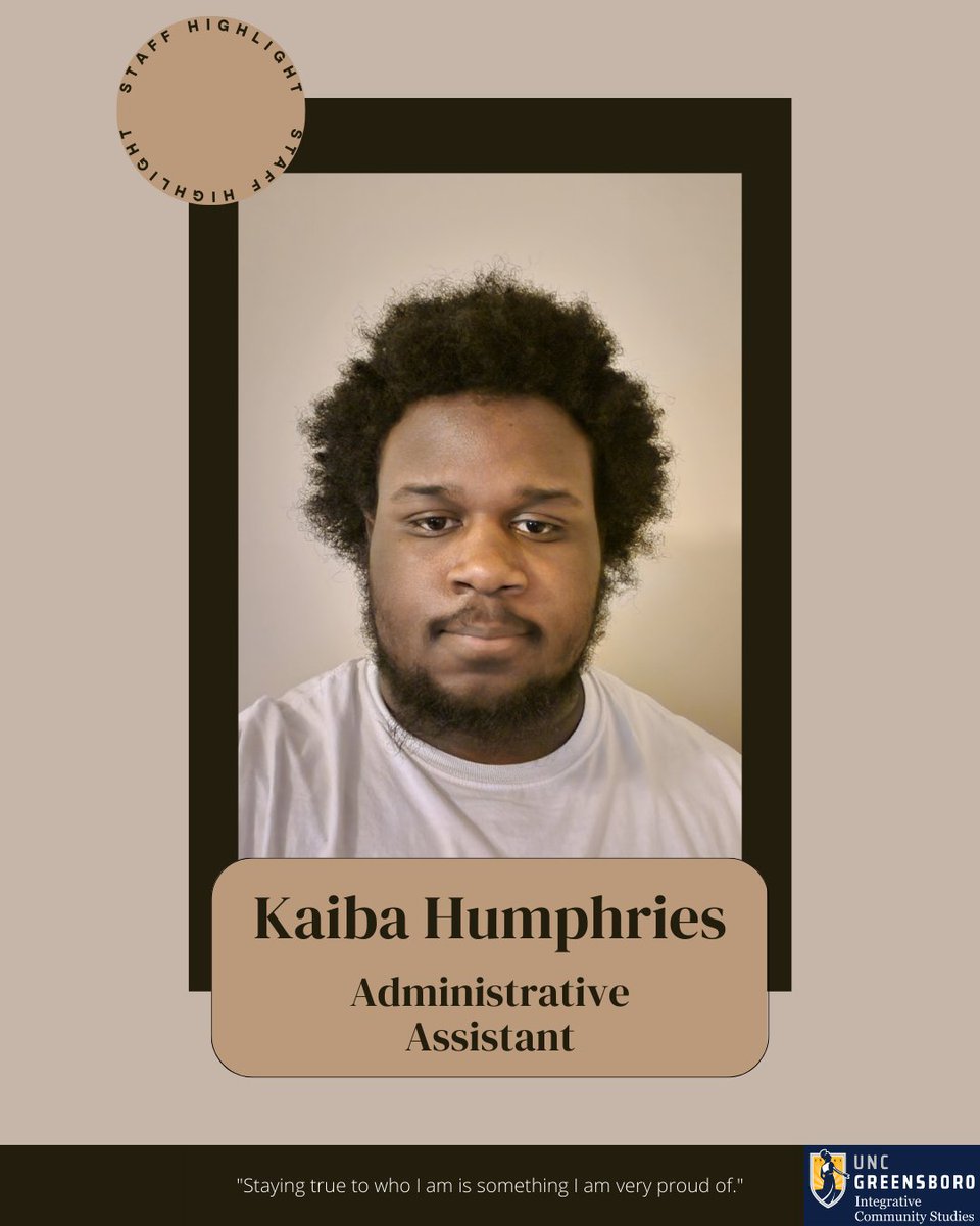 BeyondAcademics's tweet photo. Continuing with our ICS highlights, we are proud to highlight Kaiba Humphries, the ICS office’s Administrative Assistant. Kaiba is the first friendly face you will often see when you visit our office. Thank you for all that you do, Kaiba!💙💛 https://t.co/D4csDCpb0y