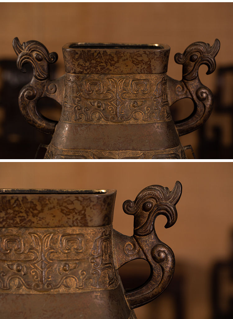 jackree88's tweet photo. Qing dynasty bronze square vase with animal face pattern

View auction details, art exhibitions and online catalogs; and collections of contemporary, impressionist or modern art, #Asian antiques #Chinese art.

https://t.co/ainC3XiuXQ

#Chineseauction #artauction #liveauctioneers https://t.co/TS02M6zY3c