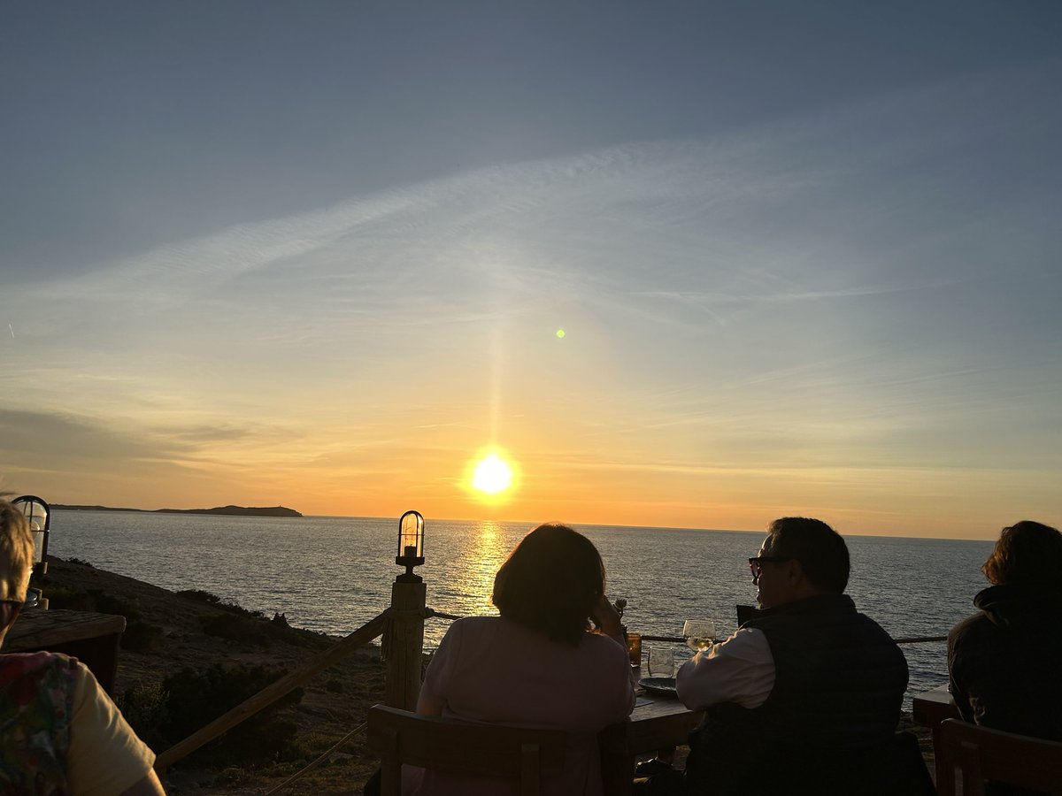 mudnedd's tweet photo. Sunrise on Mull and Sunset on Ibiza. Life is good when this is Easter holidays 2023 #outsideisfree #blessed #isleofmull #isleofibiza #holidays https://t.co/l7J1R5anGT