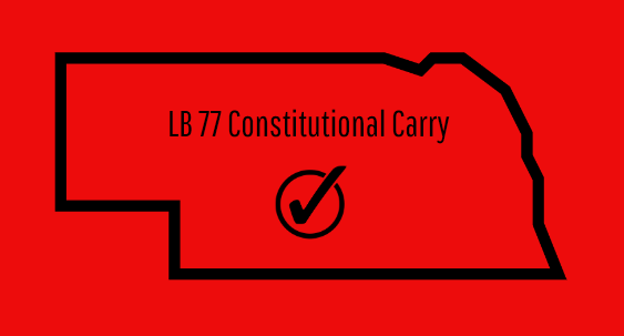 I am proud to support LB 77 and Nebraskans' constitutional rights. Thank you to the Nebraska Legislature for sending this bill to my desk.